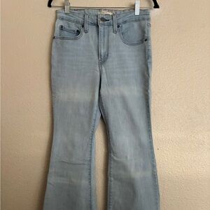 Levi’s 726 High Rise Flare Jeans – Light Wash (Size 28)